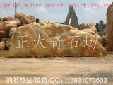 5.8米寬臥石黃蠟石、小區(qū)題名石 編號(hào)1515