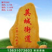 3.7米高廠家園林黃蠟石 景觀石 編號5303